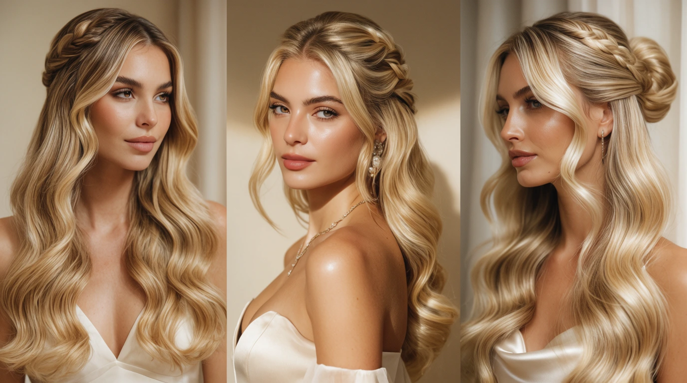 penteado para cabelo longo
