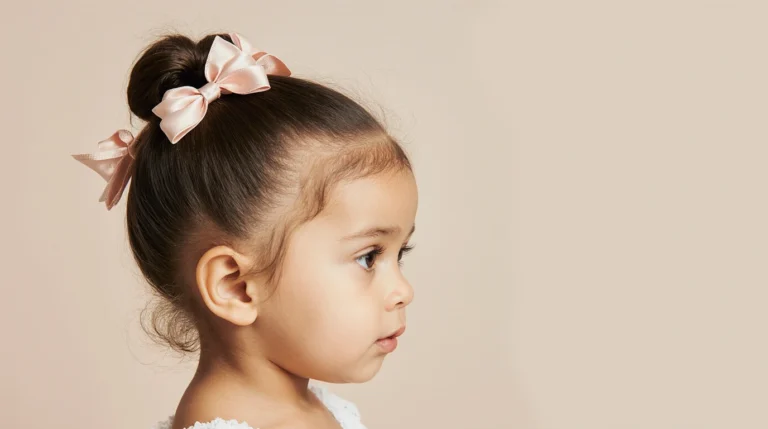 penteados em bebe