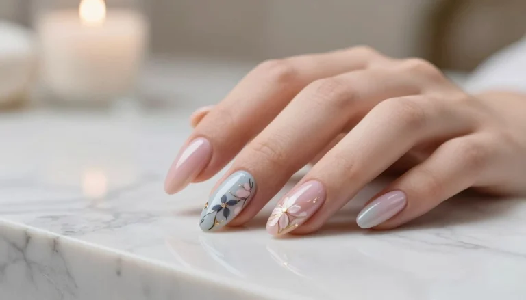 unhas amendoadas