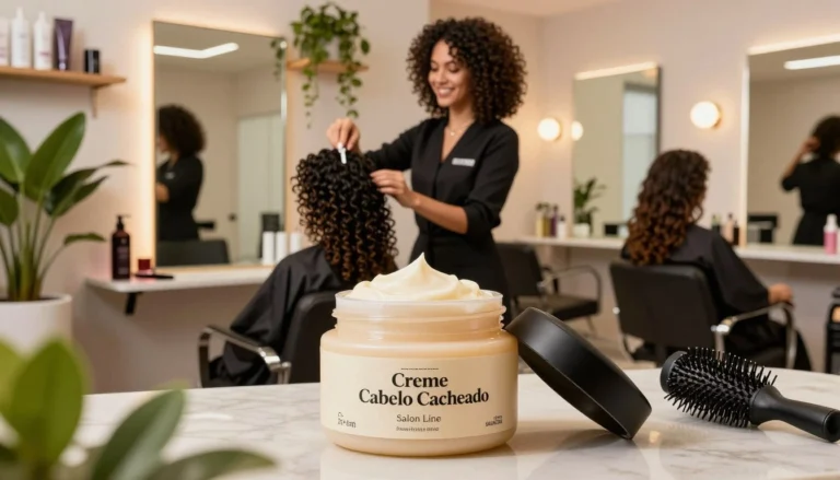 creme para cabelos cacheados
