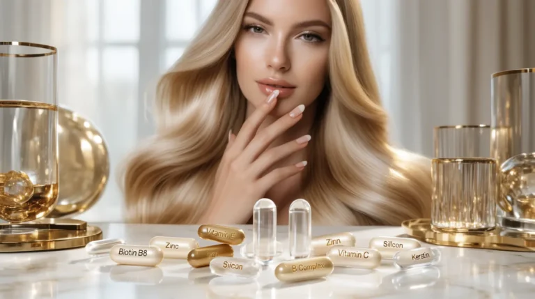vitamina cabelo e unha