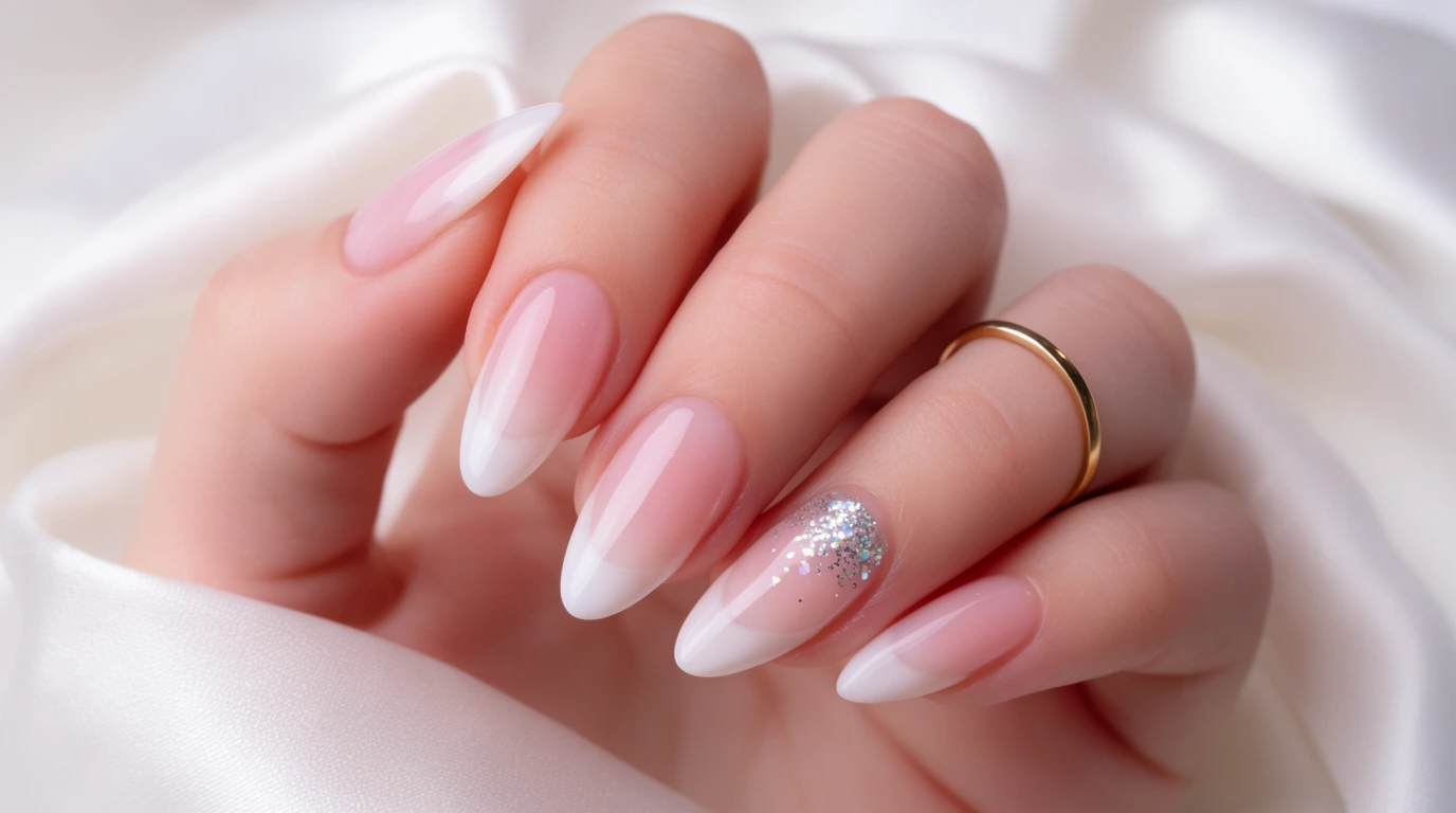 unhas simples e elegantes